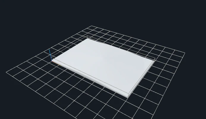 Actual relief mesh: A radial height surface